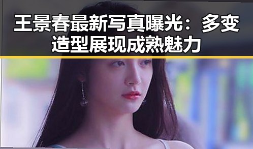 王景春最新写真曝光:多变造型展现成熟魅力
